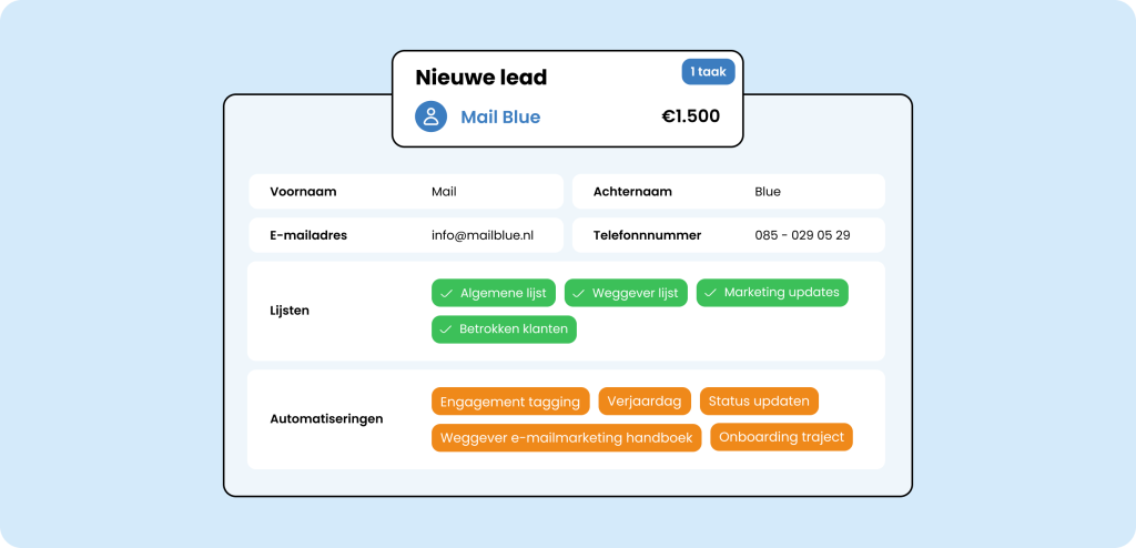 MailBlue CRM image