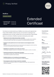 Privacy Certificaat image